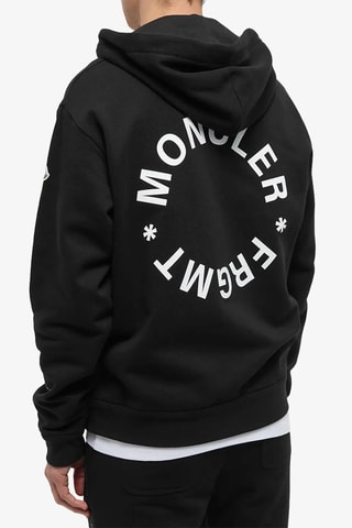 Sweat à capuche Moncler Genius x Fragment - Noir