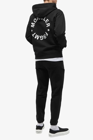 Sweat à capuche Moncler Genius x Fragment - Noir