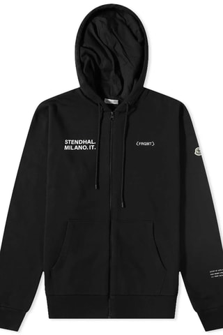 Sweat à capuche Moncler Genius x Fragment - Noir