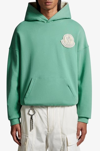 Sweat à capuche Moncler Genius x Pharrell Williams - Vert d'eau