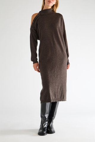 Trui-jurk - Antraciet