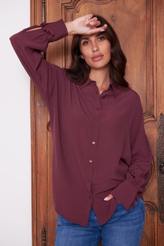 Blouse - Bordeauxrood