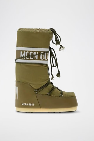 Nylon Laarzen Icon - Kaki en Wit