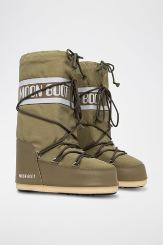 Nylon Laarzen Icon - Kaki en Wit