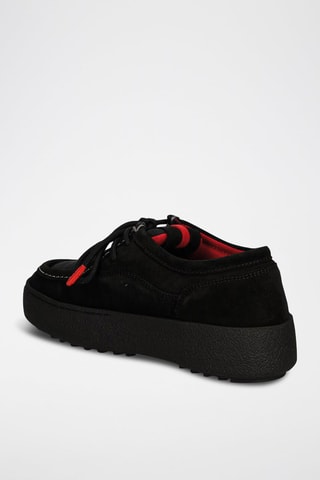 Nubuck Mocassins Mtrack Low - Zwart
