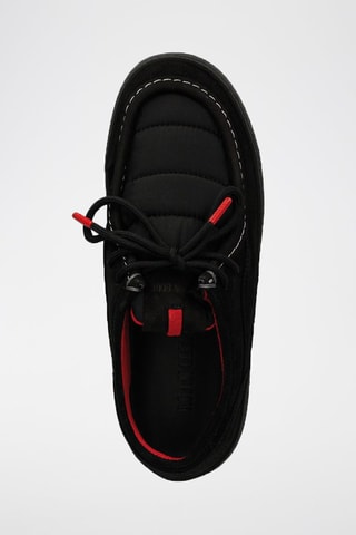Nubuck Mocassins Mtrack Low - Zwart