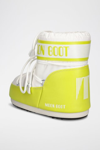 Nylon Boots Icon Low - Witgroen
