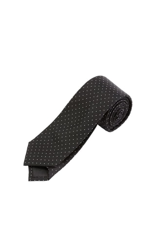 Gravata em seda - Preto