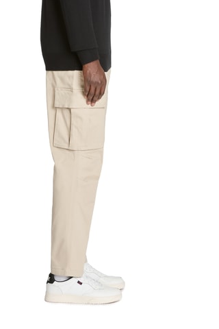 Calças cargo - Bege