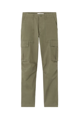 Calças cargo - Caqui