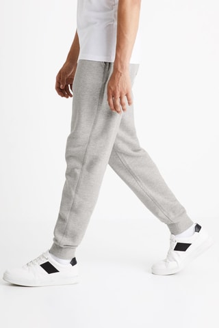 Calças de treino Cinzento-claro mesclado