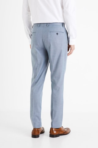 Calças de fato - Azul