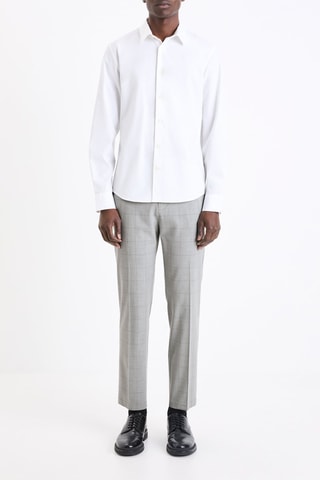 Calças chino - Cinzento