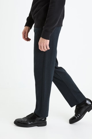 Calças - Azul-marinho