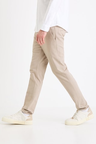 Calças chino - Bege