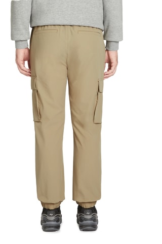 Calças cargo - Bege