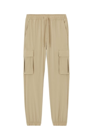Calças cargo - Bege