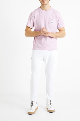 Calças cargo - Branco