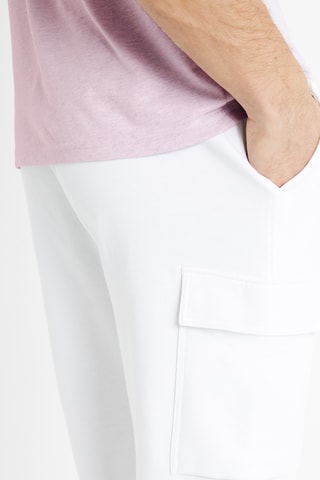 Calças cargo - Branco