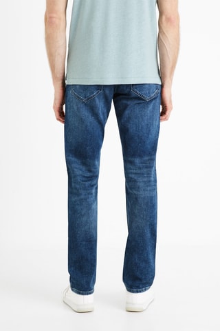 Calças de ganga direitas Azul