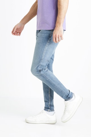 Calças de ganga skinny - Azul