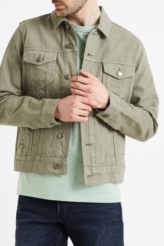 Casaco de ganga - Caqui