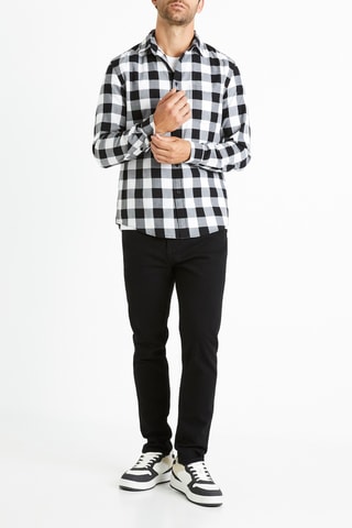 Camisa - Preto e branco