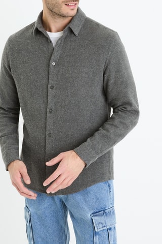 Sobrecamisa - Antracite mesclado