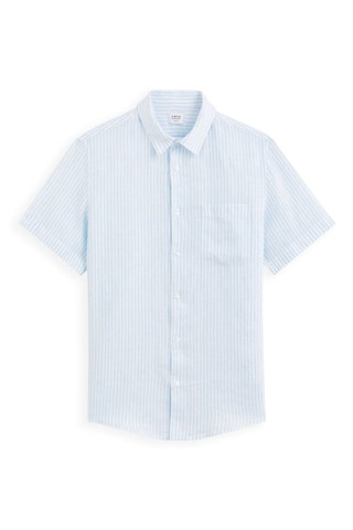 Camisa em linho - Azul-celeste