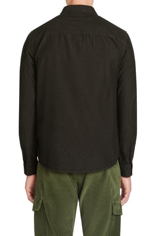 Camisa de ganga - Preto