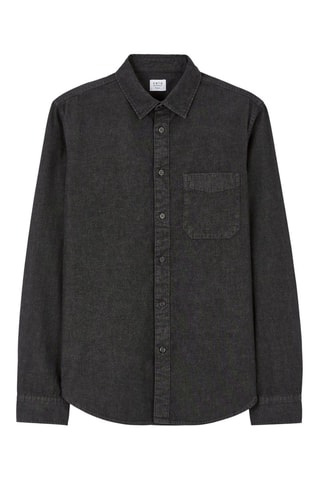 Camisa de ganga - Preto