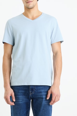 T-shirt - Azul-celeste