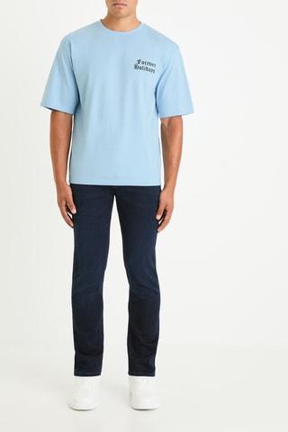 T-shirt - Azul-celeste