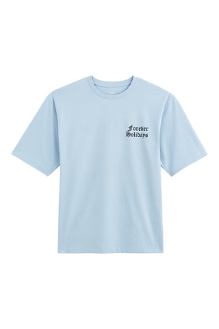 T-shirt - Azul-celeste