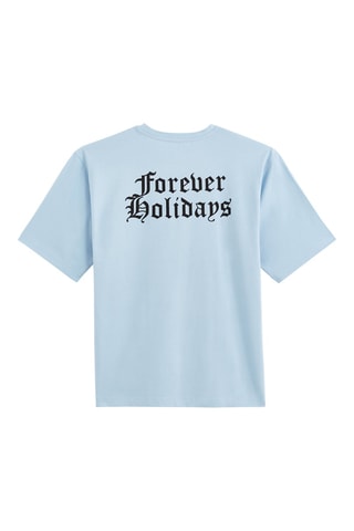 T-shirt - Azul-celeste