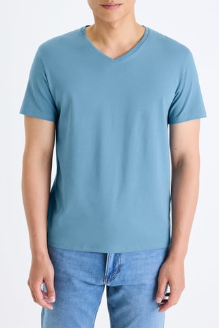 T-shirt - Azul-celeste