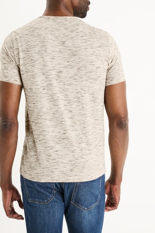 T-shirt - Bege­mesclado
