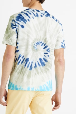 T-shirt tie and dye - Azul
