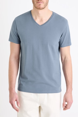 T-shirt - Azul-celeste