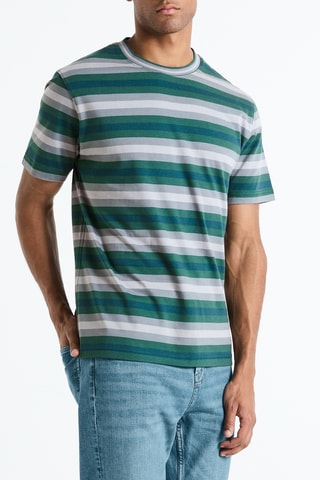 T-shirt - Azul e verde