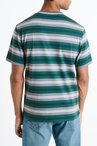 T-shirt - Azul e verde