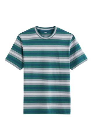 T-shirt - Azul e verde