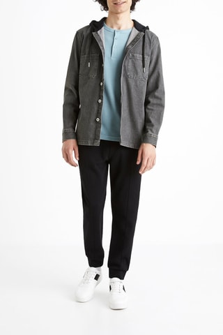 T-shirt Azul-celeste