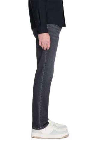 Calças de ganga straight - Cinzento