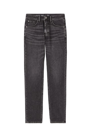 Calças de ganga straight - Cinzento