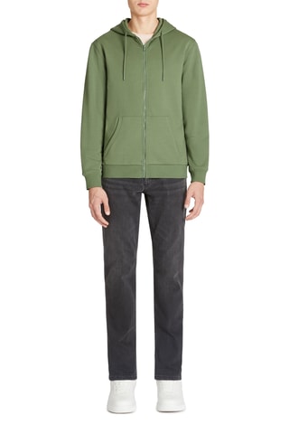 Calças de ganga straight - Preto