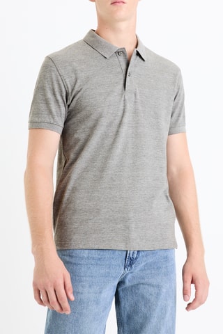 Polo straight - Grijs