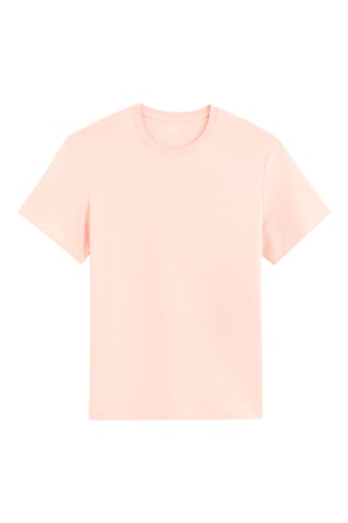T-shirt straight - Rosa-maquilhagem