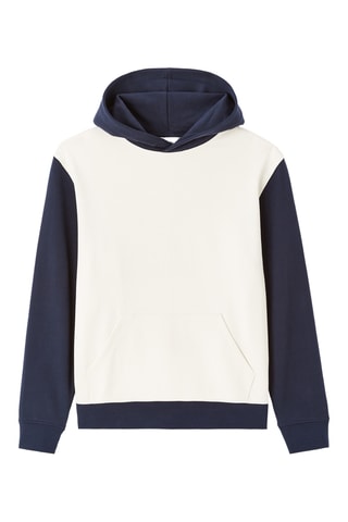 Sweater met capuchon - Marineblauw