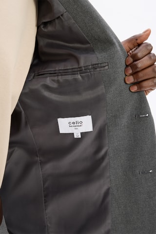 Casaco de fato - Cinzento